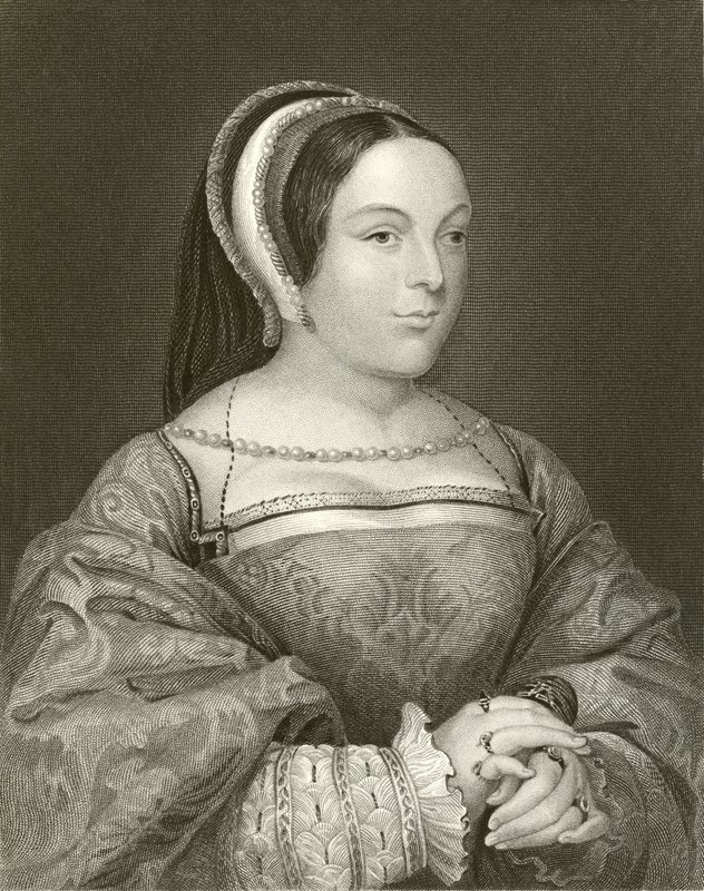 Margaret Tudor, dronning af Skotland af English School