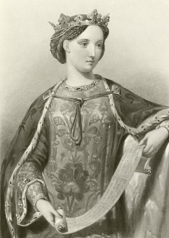 Marguerite af Frankrig, dronning af kong Edward I af English School