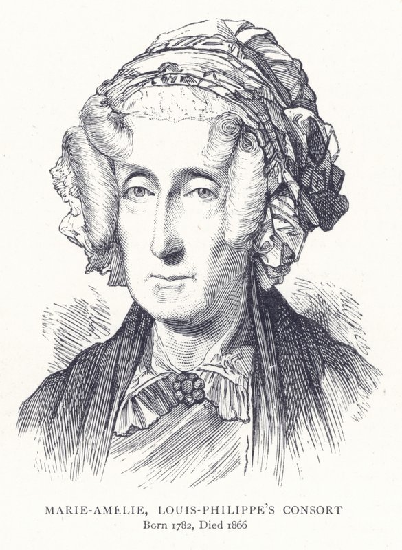 Marie-Amelie, Louis-Philippes Consort af English School