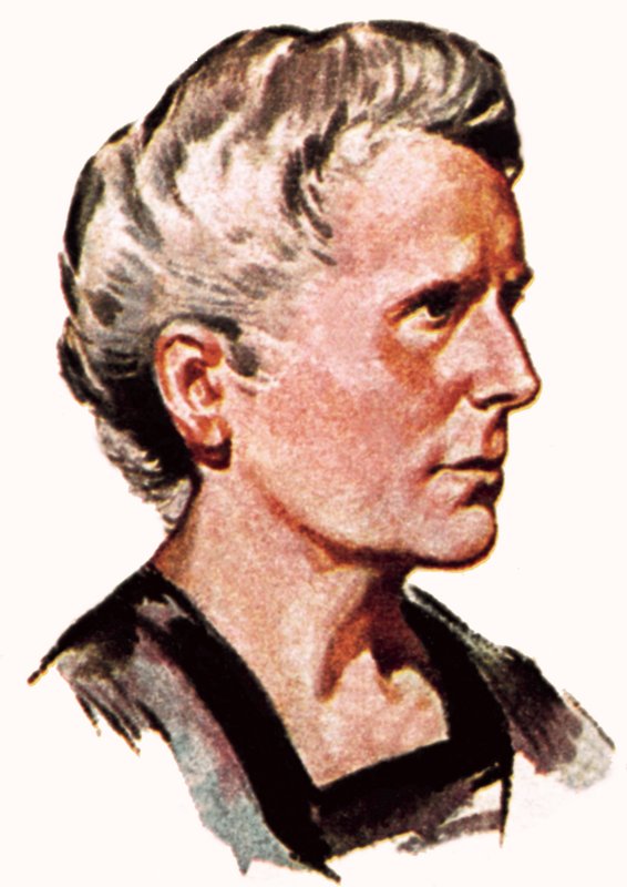 Marie Curie af English School