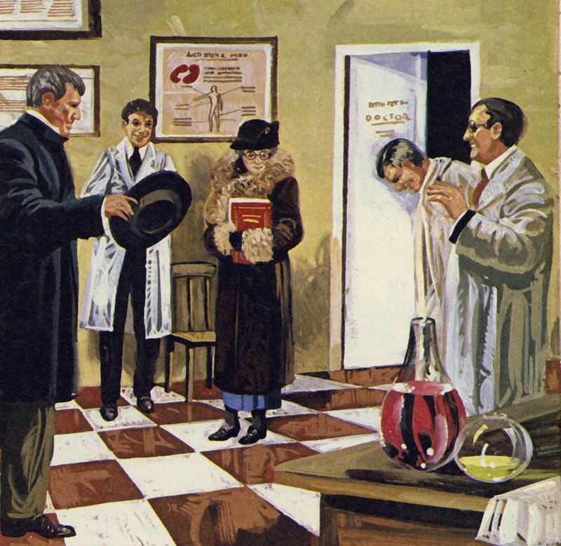 Marie Curie var en skrøbelig gammel kvinde, da hun døde i 1934 af English School