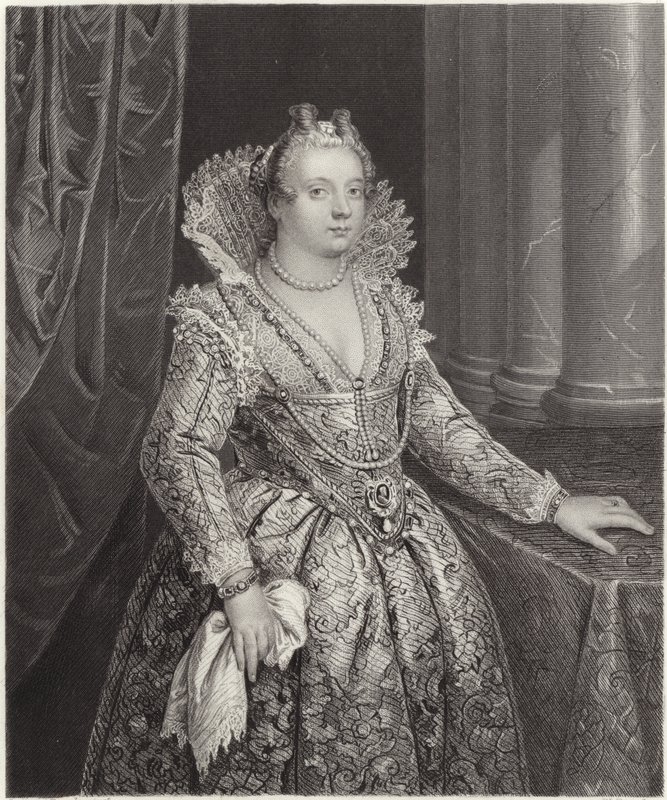 Marie de Medici af English School