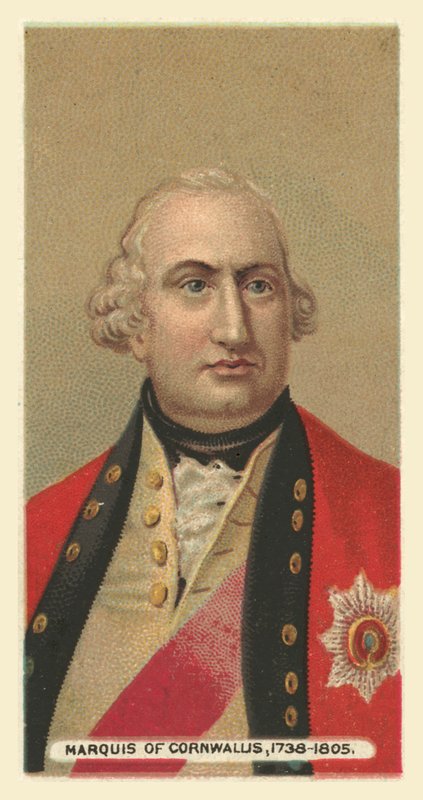 Markis af Cornwalllis af English School