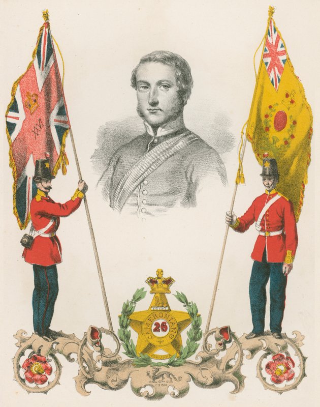 Marquis af Dalhousie, sen oberst af 26. Cameronians af English School