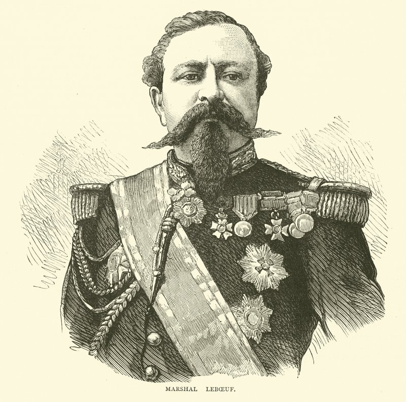 Marskal Leboeuf, 1871 af English School