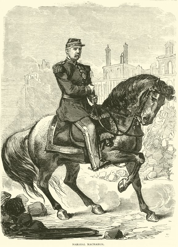 Marskal Macmahon, marts 1871 af English School
