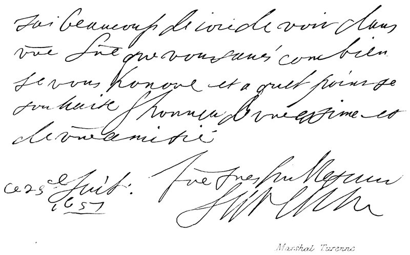 Marskal Turenne af English School