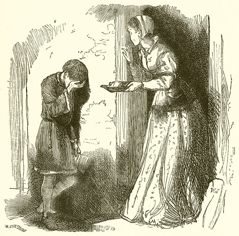 Martin Luther og Ursula Cotta af English School
