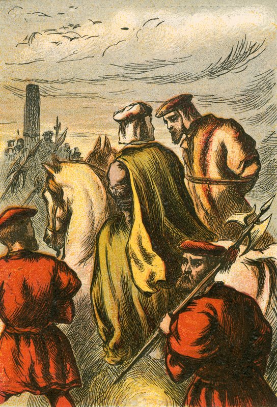 Martyrium af Polley og Waid af English School