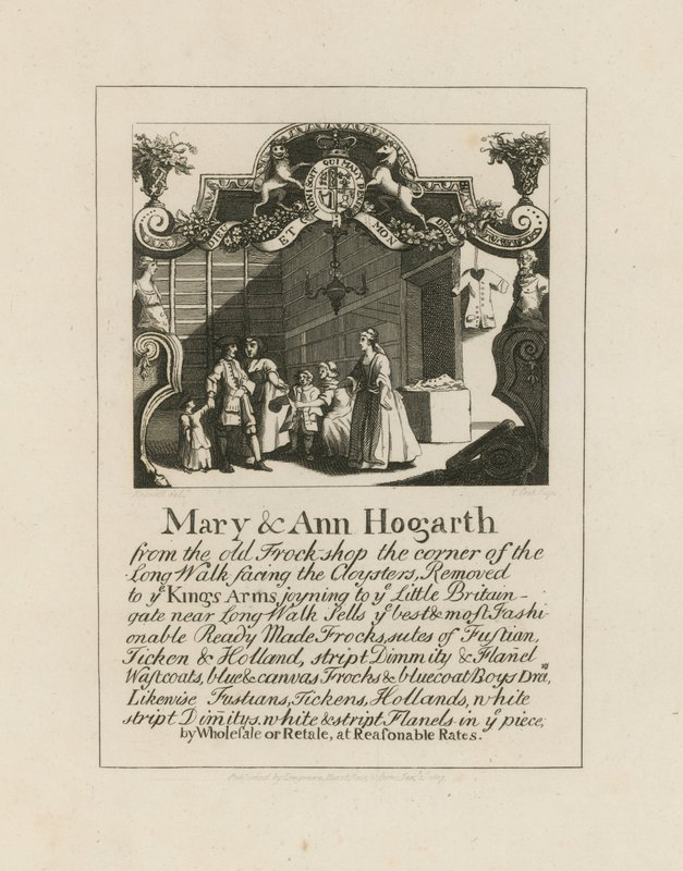 Mary og Ann Hogarth af English School