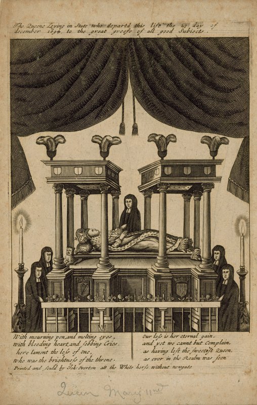 Mary II af England af English School