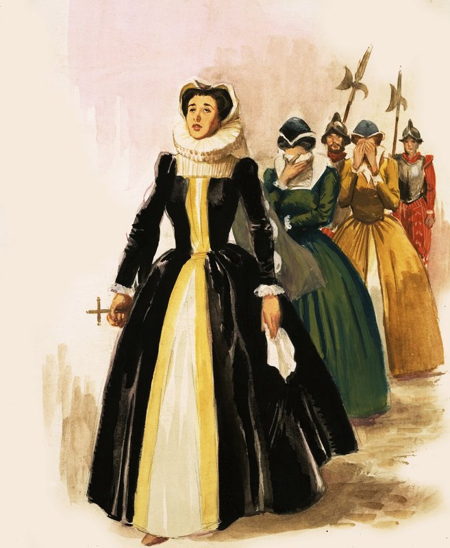 Mary Queen of Scots af English School