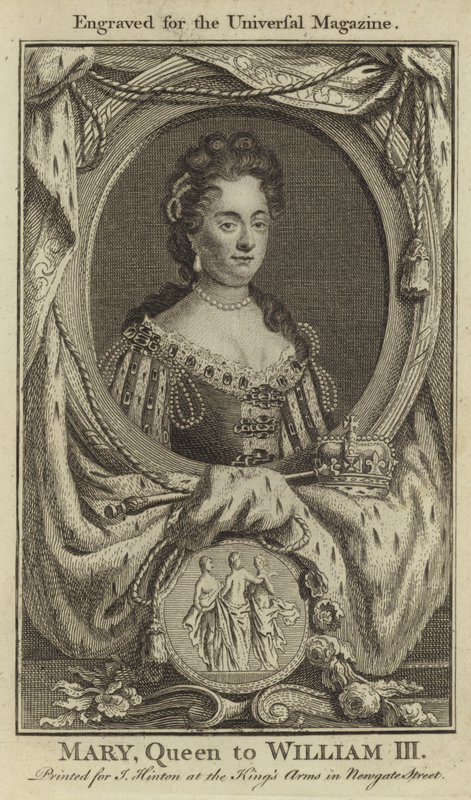 Mary, dronning til William III af English School