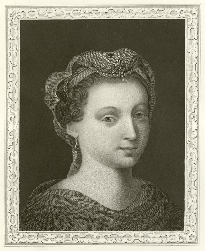 Mary Stuart, dronning af Skotland af English School