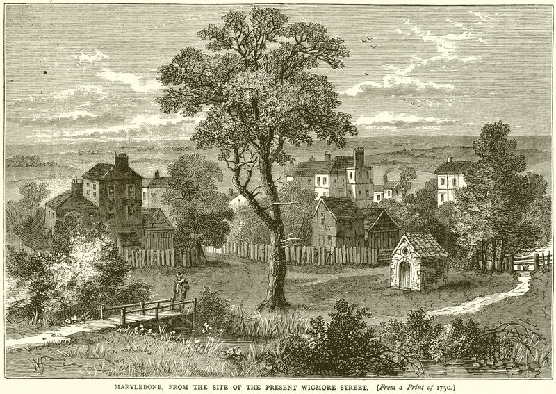 Marylebone, fra stedet for den nuværende Wigmore Street af English School