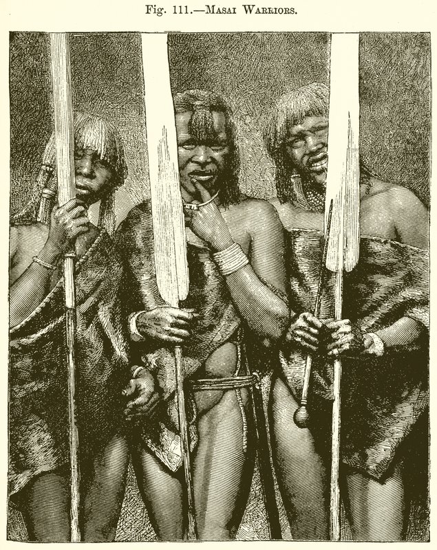Masai krigere af English School