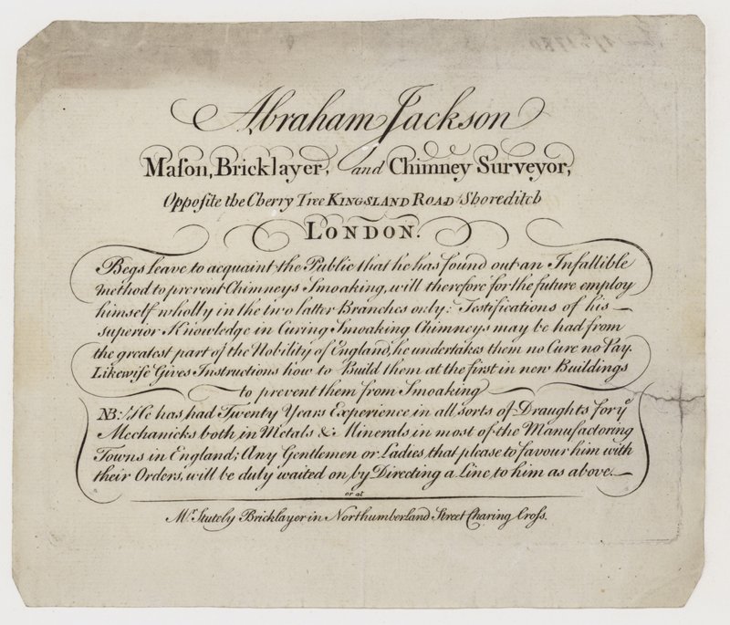 Mason, Abraham Jackson, byttekort af English School