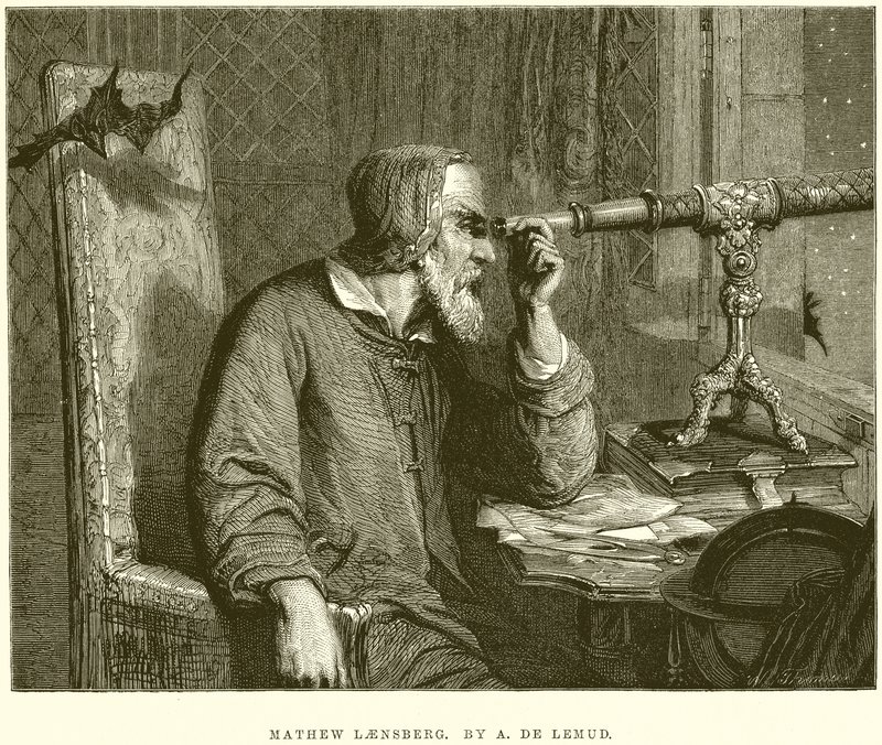 Mathew Laensberg. Af A. de Lemud af English School