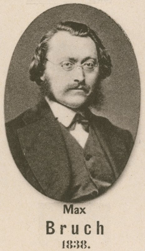 Max Bruch (gravering) af English School
