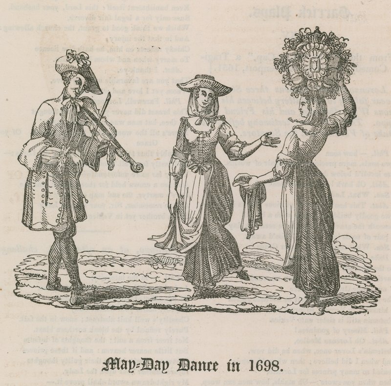 1. maj dans i 1698 af English School