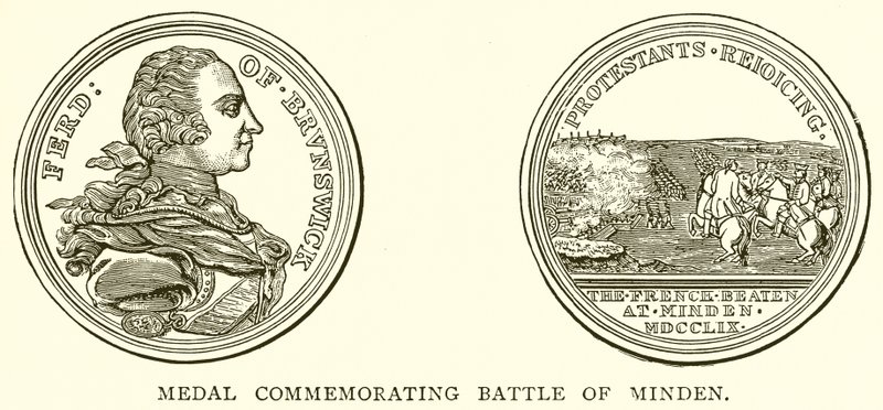 Medalje til minde om Battle of All af English School