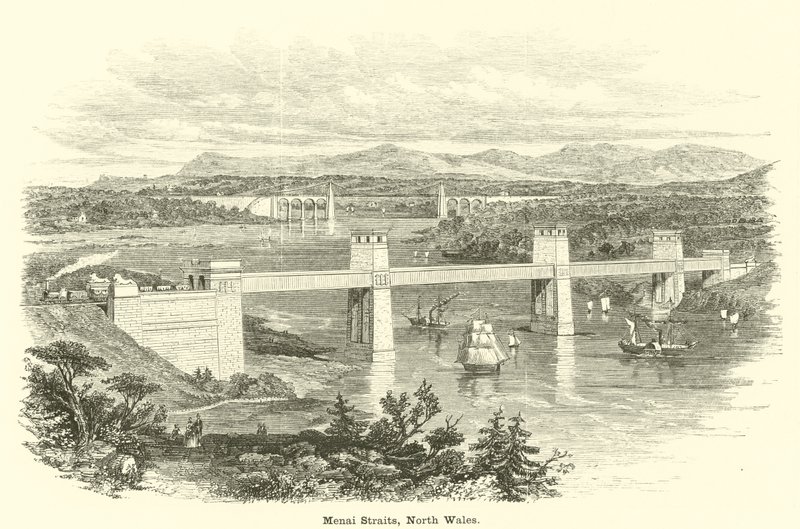 Menai Straits, North Wales af English School