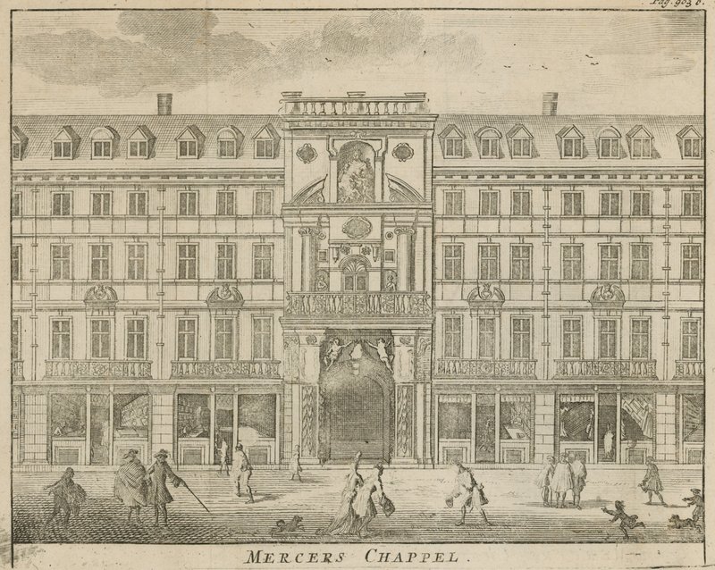 Mercers Chapel, London af English School