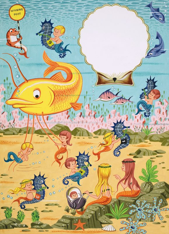 Mermaid folk af English School