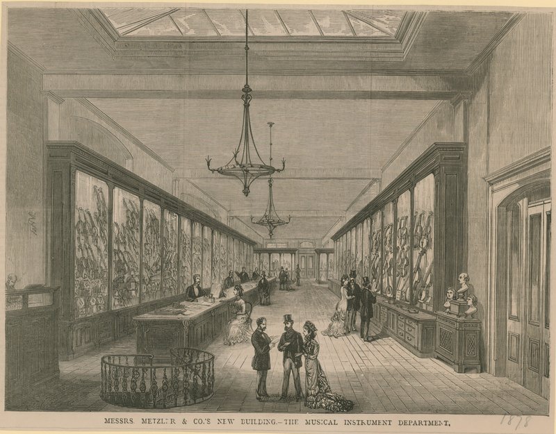 Herrer Metzler & Cos ny bygning af English School