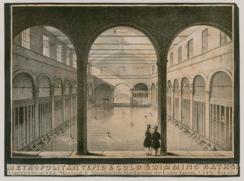 Metropolitan lunken og kold svømmebade af English School