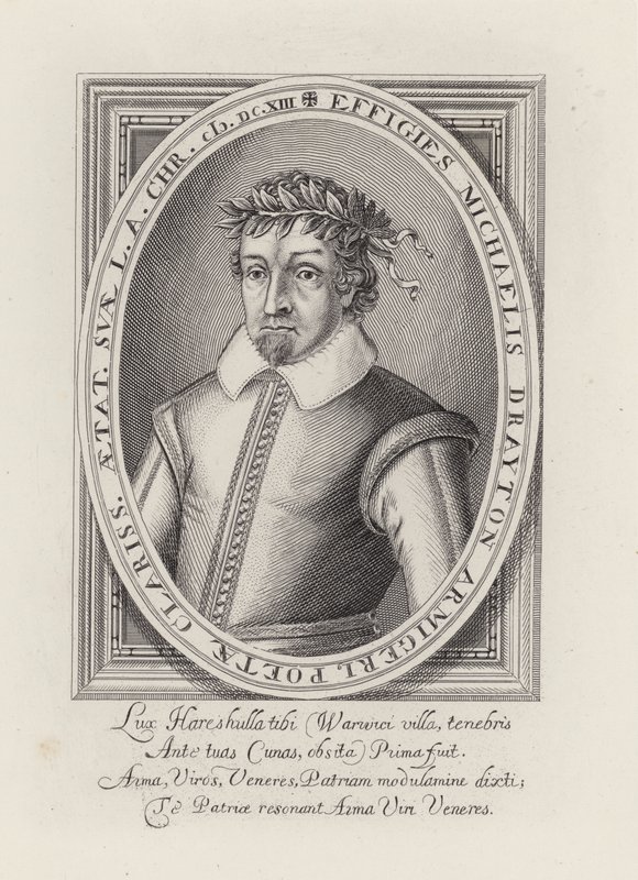 Michael Drayton (gravering) af English School