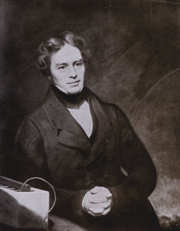 Michael Faraday (litografi) af English School