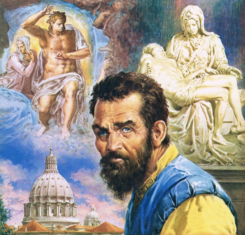 Michelangelo af English School
