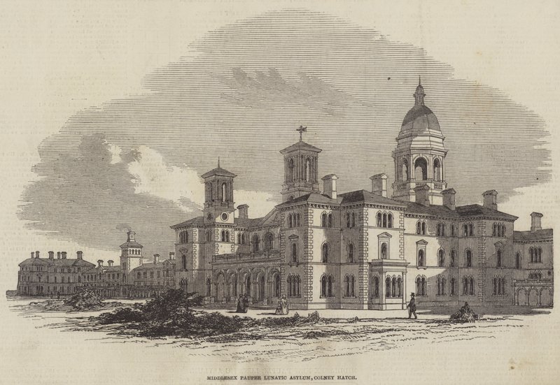 Middlesex Pauper Lunatic Asylum, Colney Hatch af English School