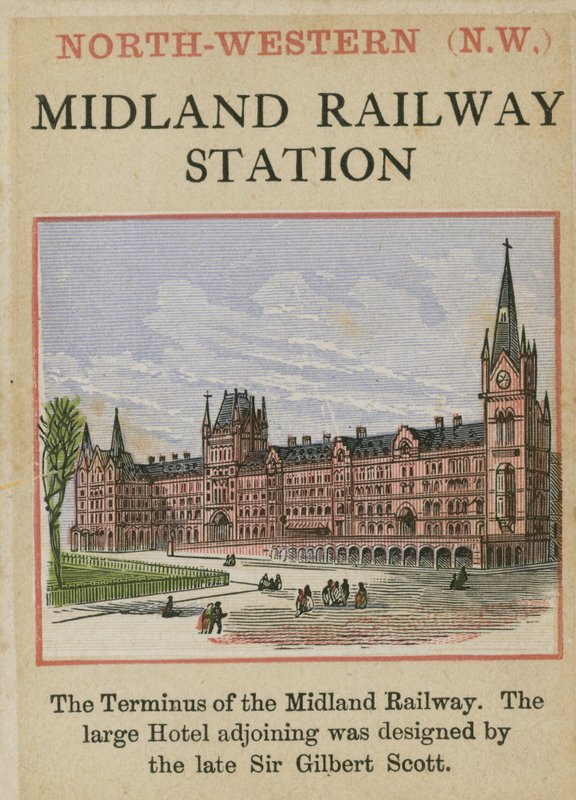 Midland Railway Station, St. Pancras, London af English School