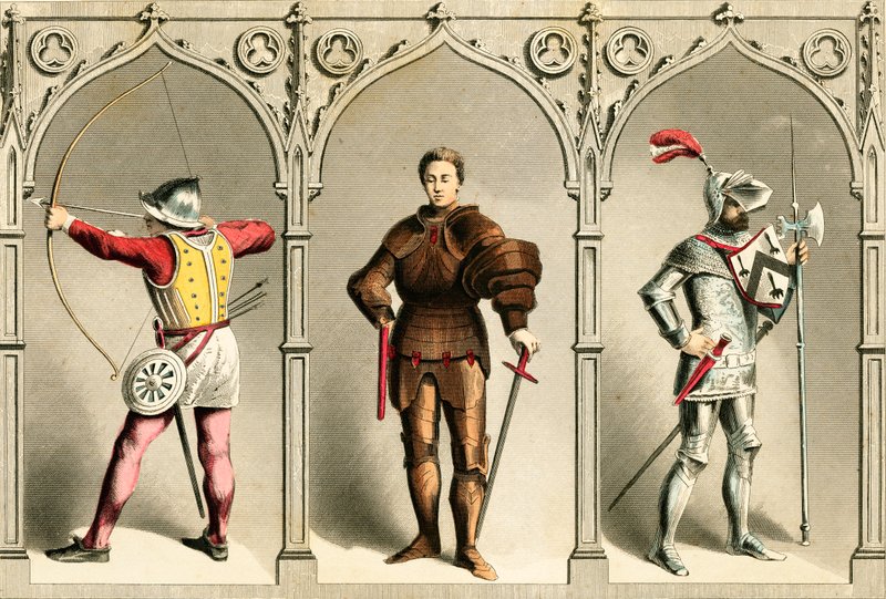 Militær kostume af English School