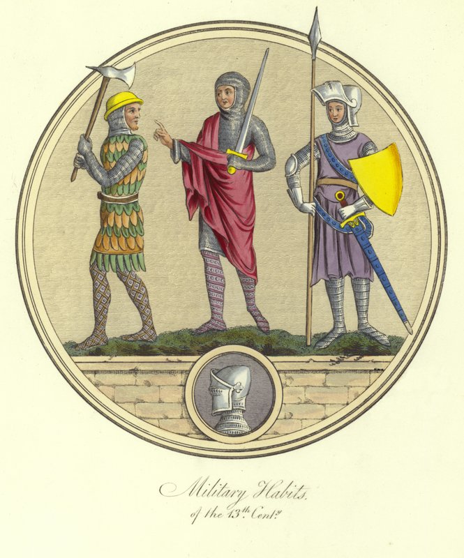 Militære vaner i det 13. århundrede af English School