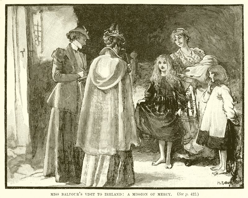 Miss Balfours besøg i Irland: A Mission of Mercy af English School