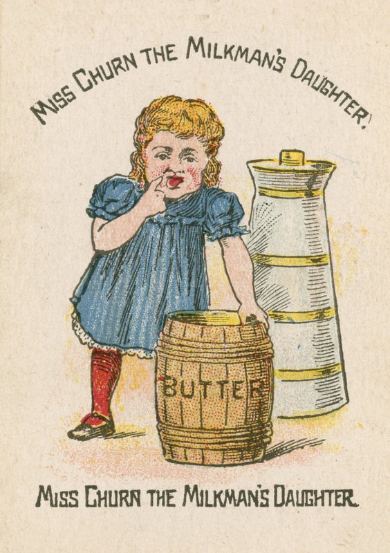 Miss Churn the Milkmans Daughter af English School