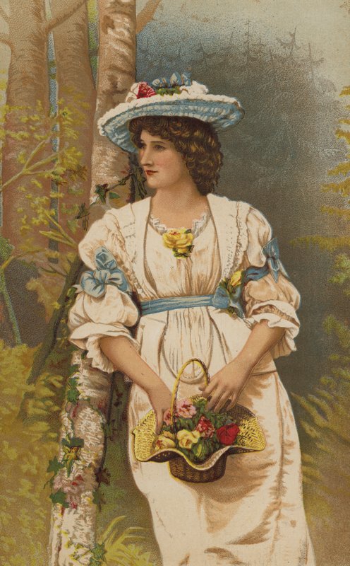 Miss Mary Anderson (chromolitho) af English School