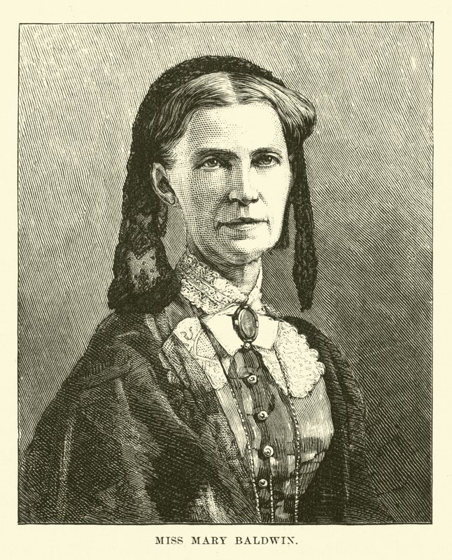 Frøken Mary Baldwin af English School