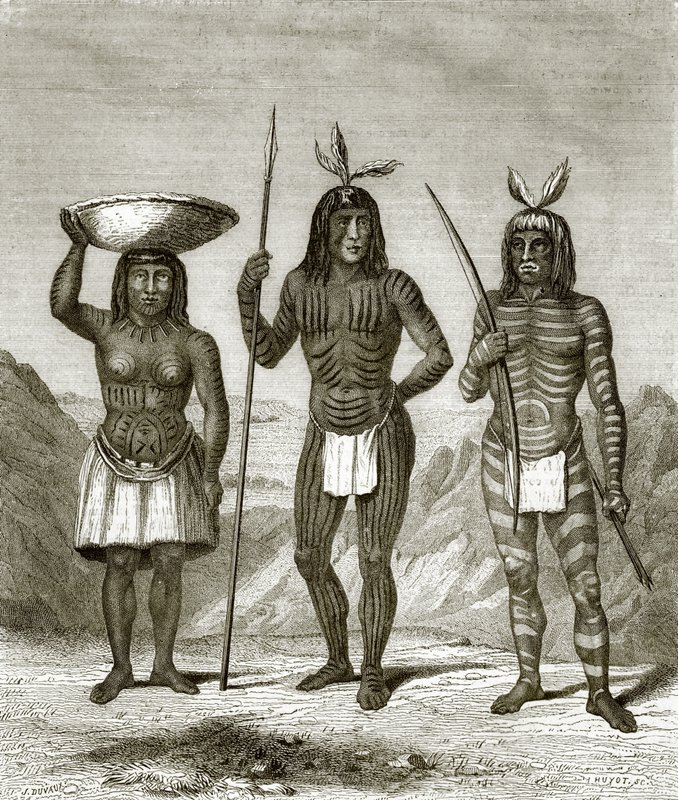 Mohave indianere af English School