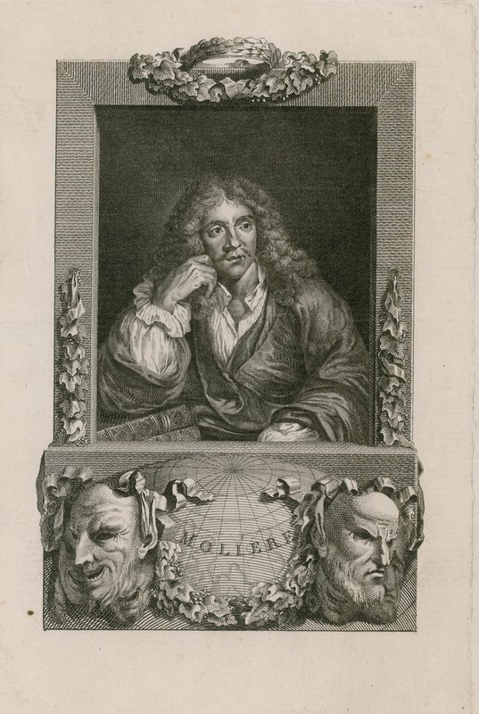 Moliere (Jean-Baptiste Poquelin) af English School