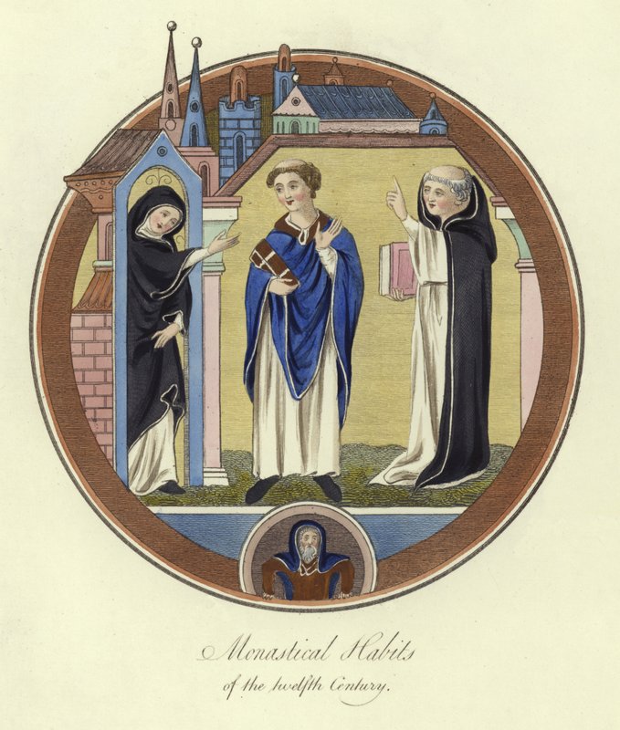 Monastiske vaner i det 12. århundrede af English School