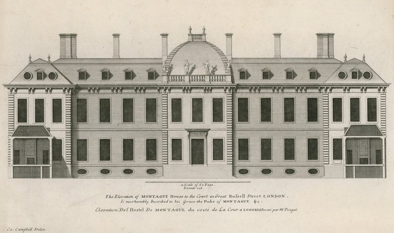 Montague House, Great Russell Street af English School