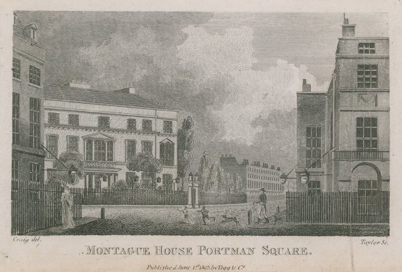 Montague House, Portman Square, London af English School