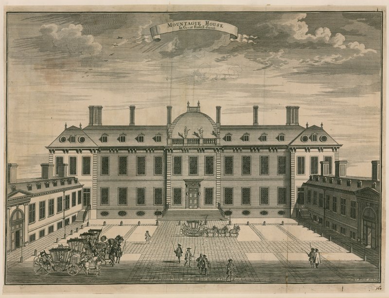 Montague House i Great Russell Street af English School