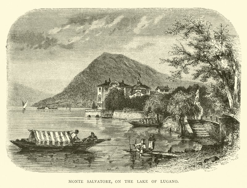 Monte Salvatore ved Luganosøen af English School