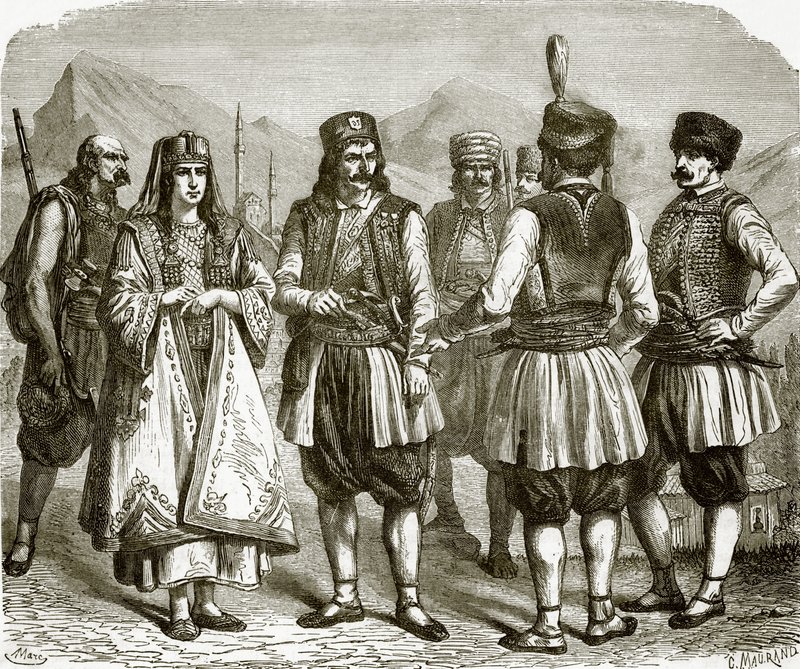 Montenegrinere af English School