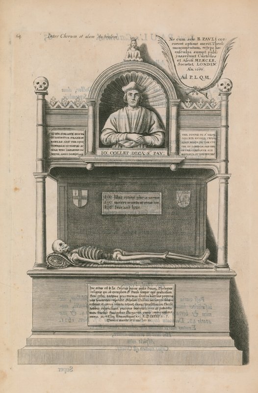 Monument i St Pauls Cathedral af English School